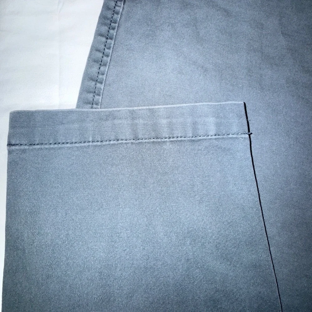 Levis XX Chino Standard Taper Pants Mens 38x32 Gray Twill 85226-0063 Casual